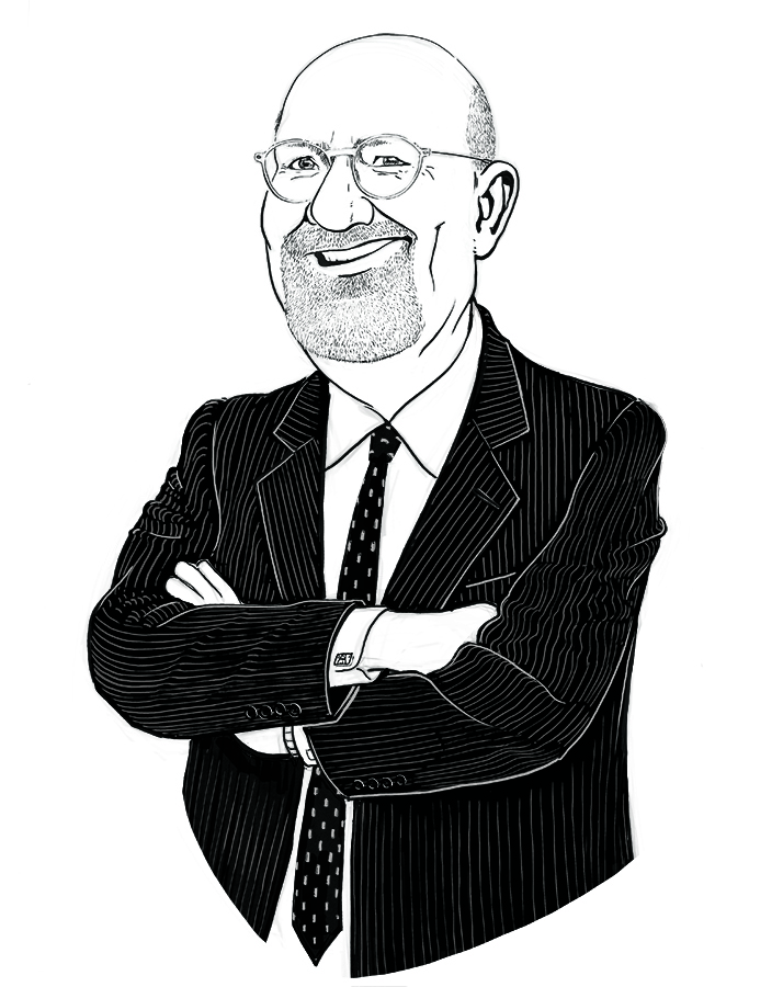 Caricature of Steve Rempel
