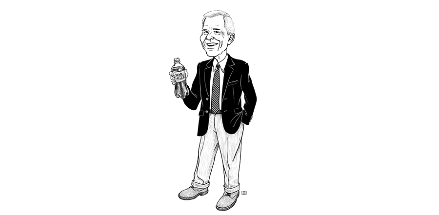 Caricature of Kevin Conaway