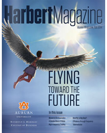 Cover of Harbert magazine Fall 14