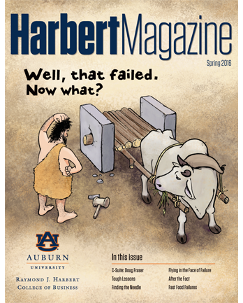 Cover of Harbert magazine Spring 16