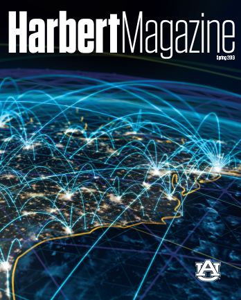 Cover of Harbert magazine Spring 19