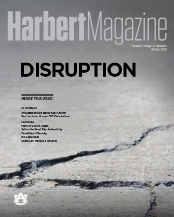 Cover of Harbert magazine Fall 20