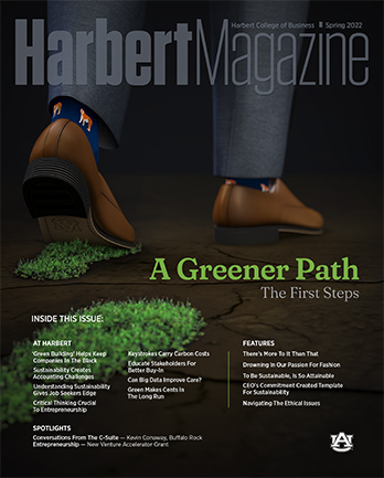 Cover of Harbert magazine Spring 22